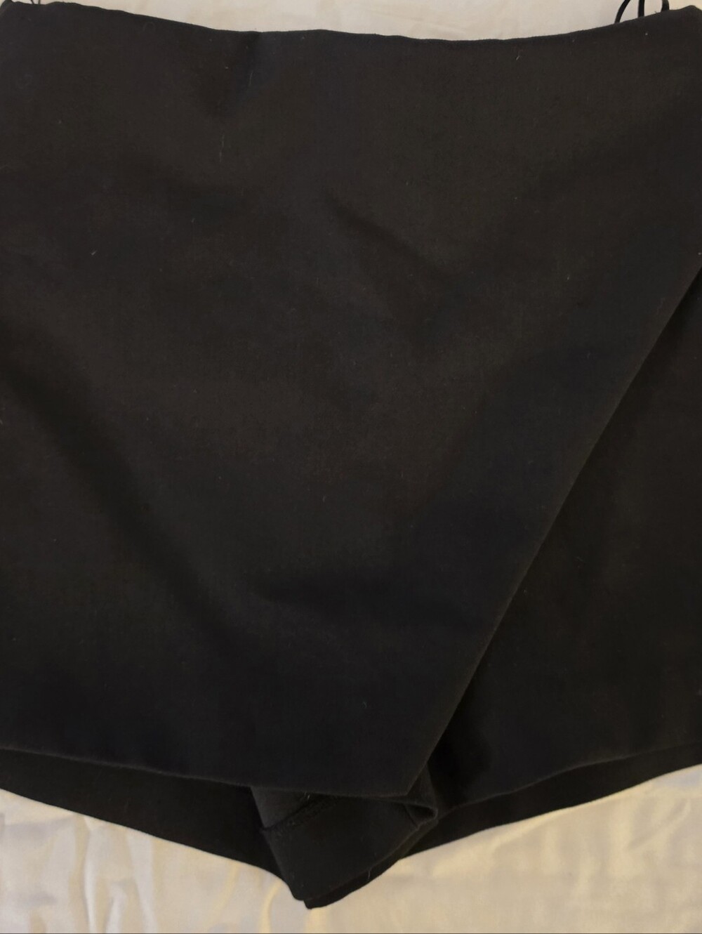 Zara Black Text-Detail Garment